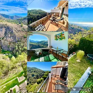 Appartement Axarquia , Frigiliana, Terraza Privada Con Vistas A La Montana Rio Y Al Mar Spanje